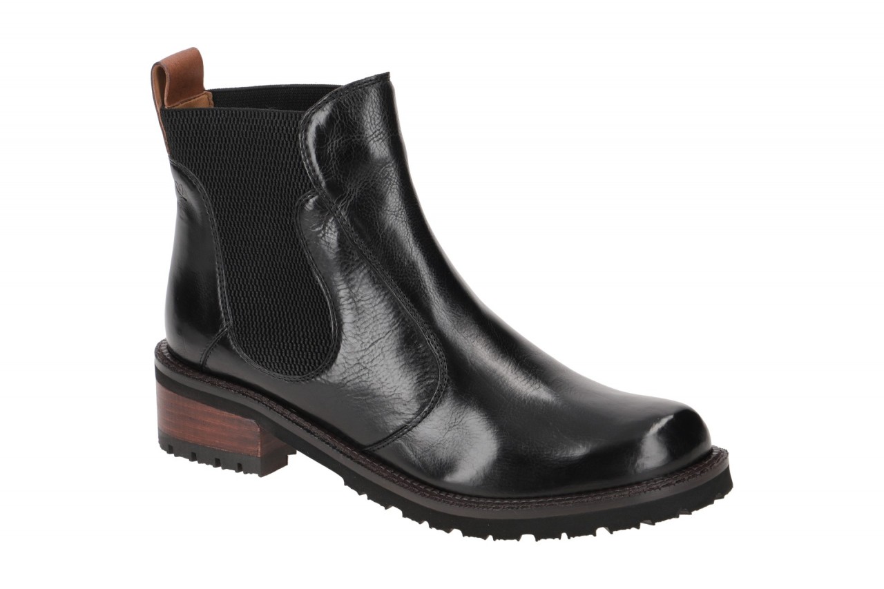 Everybody 29672D3785 GL001 Damen Stiefeletten Schwarz elegante Chelsea Boots