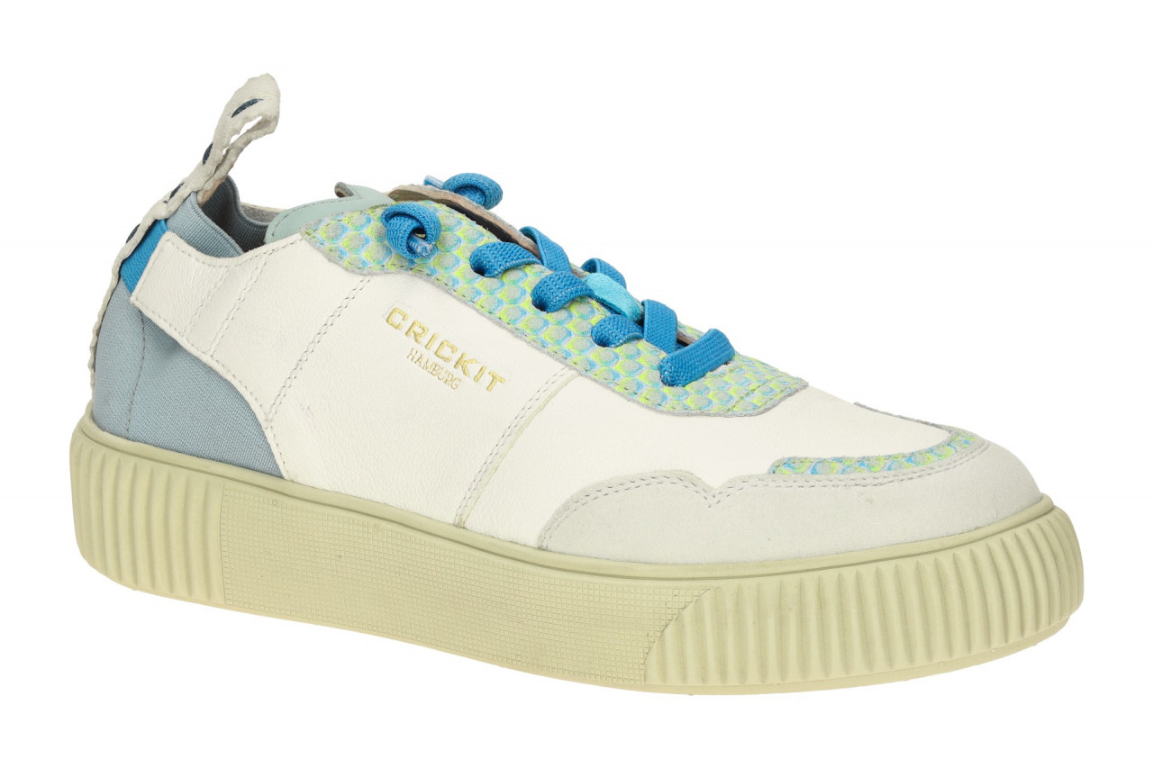 CRICKIT Maura019 70894 Oakli Damen Sneaker blau/wei?, ultraleicht
