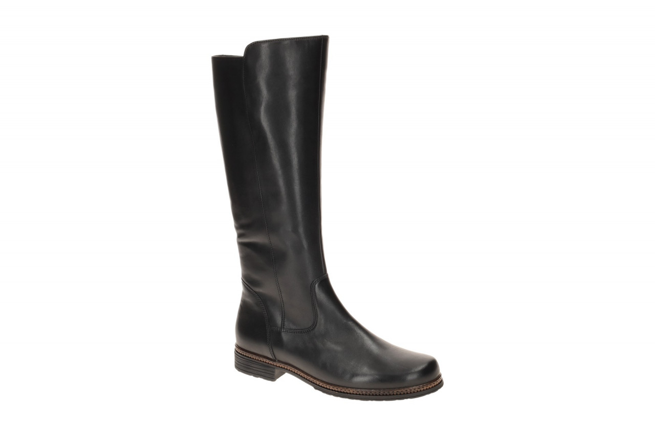Gabor 74.679.27 schwarz - elegante Stiefel f?r Damen