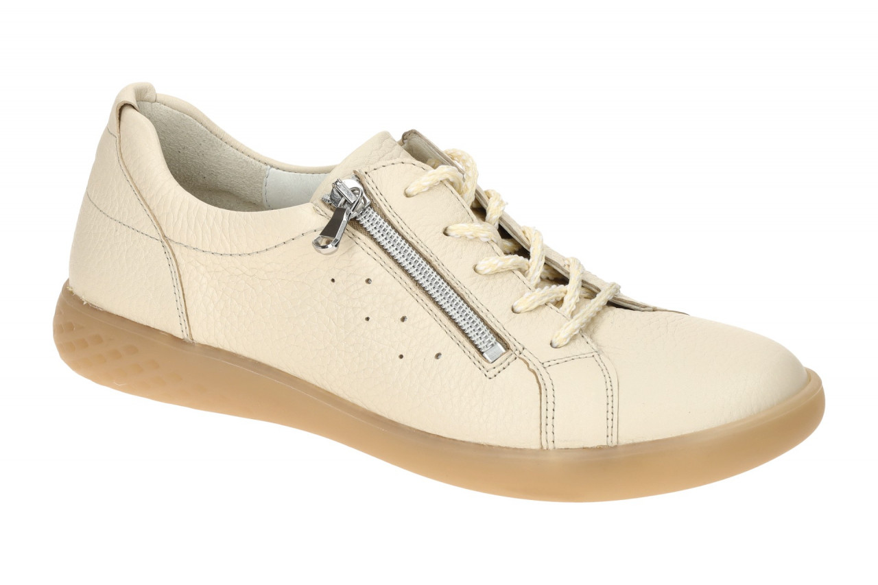 Waldl?ufer 947001 Beige Perl/Silber Damenschuhe H-ClOE Extra Weit Schn?r-Halb...