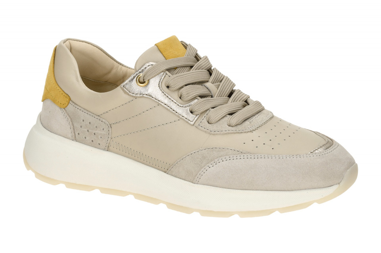 Gabor Damen Halbschuhe 83.484 Grau Abetone Combi Sneaker F Wechselfu?bett