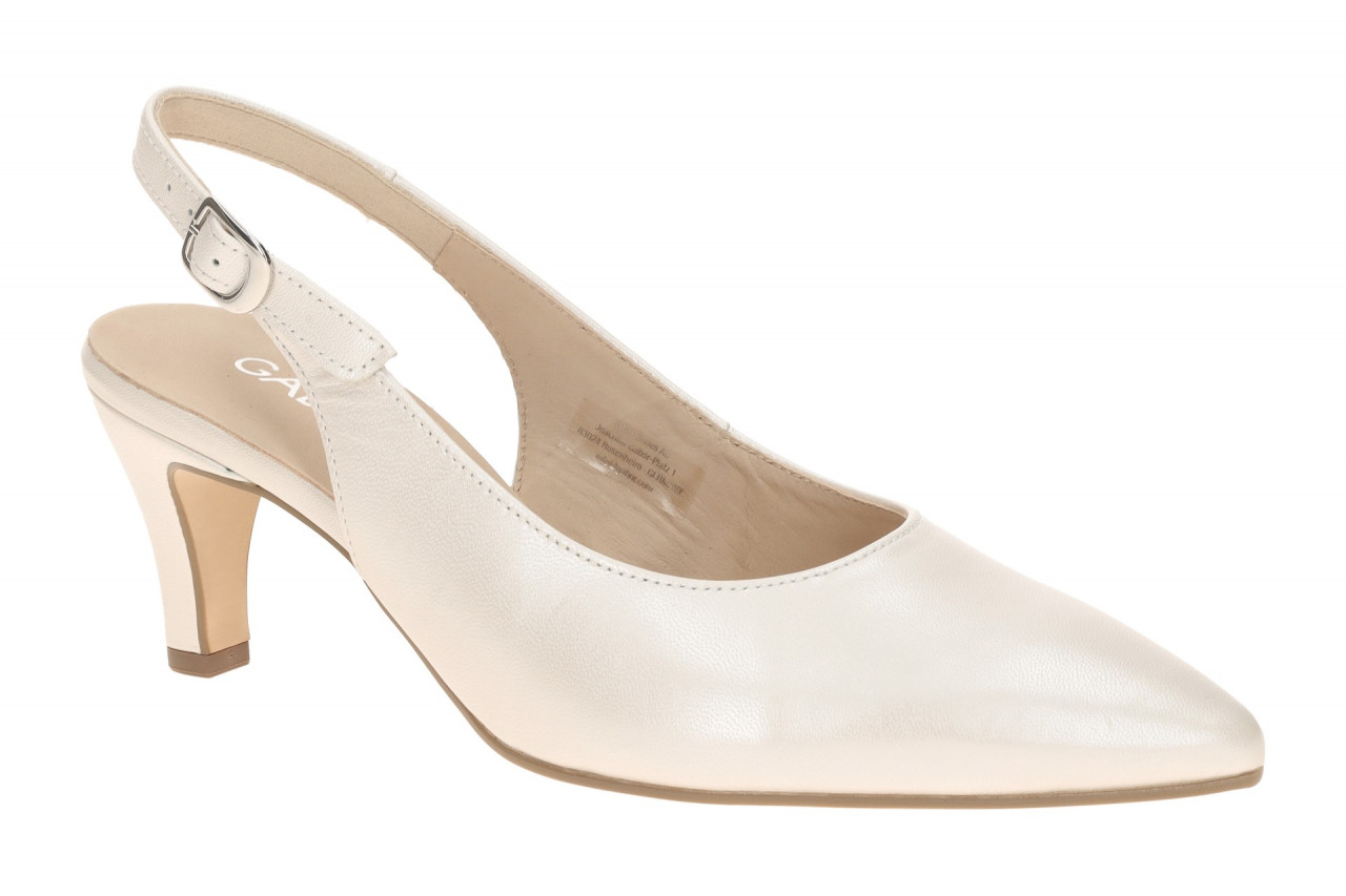 Gabor 81.590.61 offwhite - Sling Pumps f?r Damen