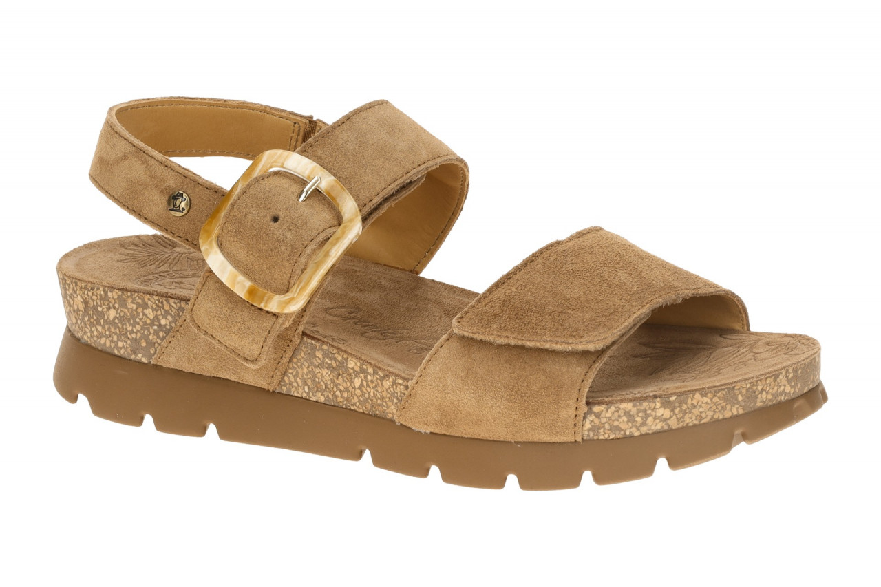 Panama Jack Sara B1 cuero hell-braun - Riemchen Sandale f?r Damen