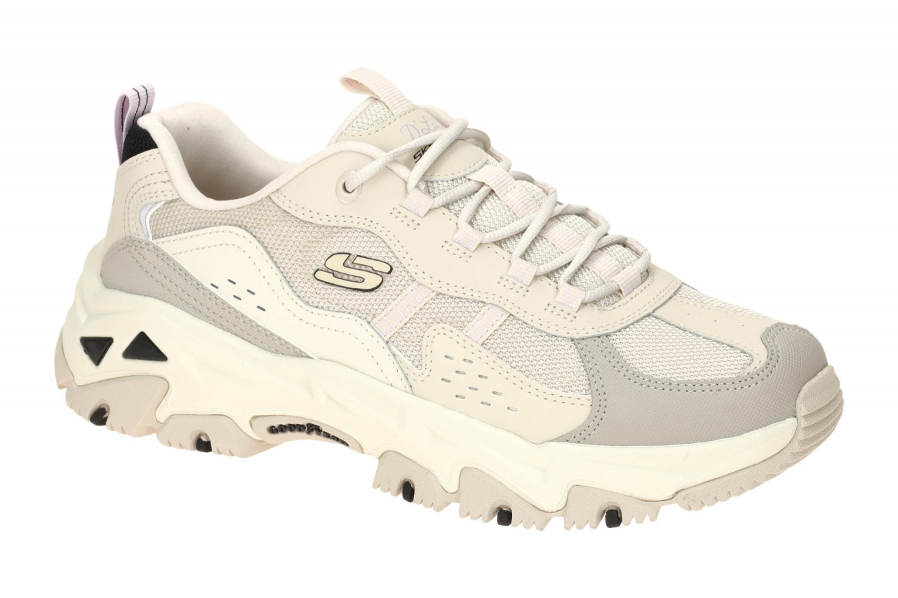 Skechers D`LITES 180128 NTMT offwhite - Wander- und Trekkingschuhe f?r Damen