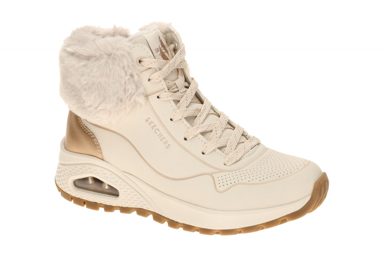 Skechers UNO 167993 NTGD beige - Mid Cut Sneakers f?r Damen