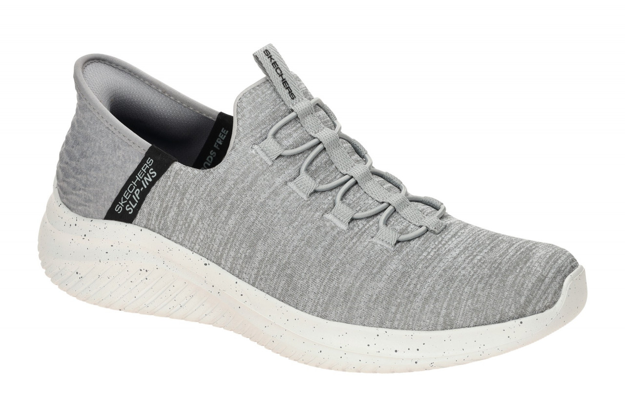 Skechers ULTRA FLEX 3.0 232452 GRY hell-grau - sportliche Slipper f?r Herren