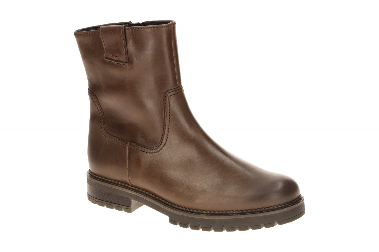 Gabor 72.723.54 Damen Stiefeletten Braun Peanut Effekt | Bequeme Wadenhoch Ex...
