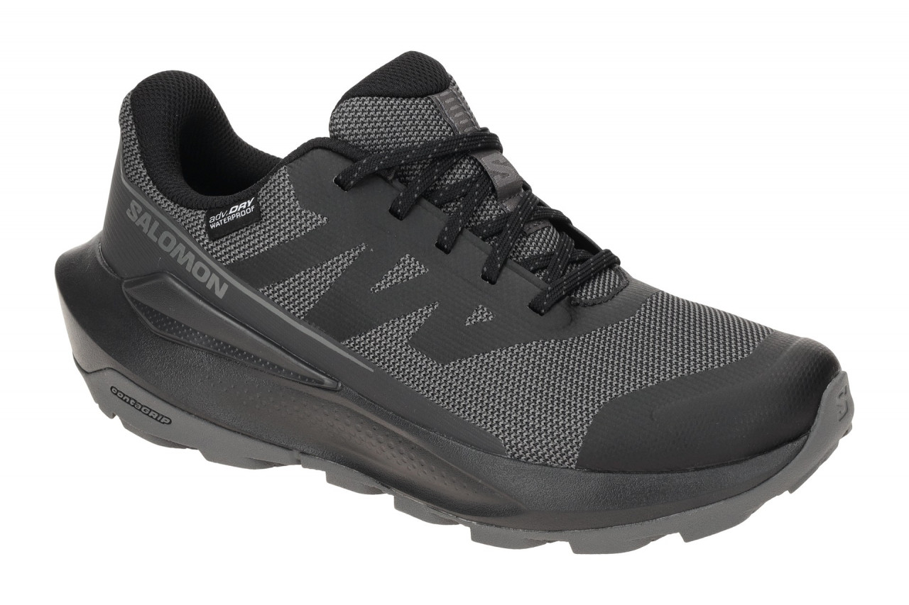Salomon ELIXIR TOUR WP 475770 schwarz - Sportschuhe f?r Damen