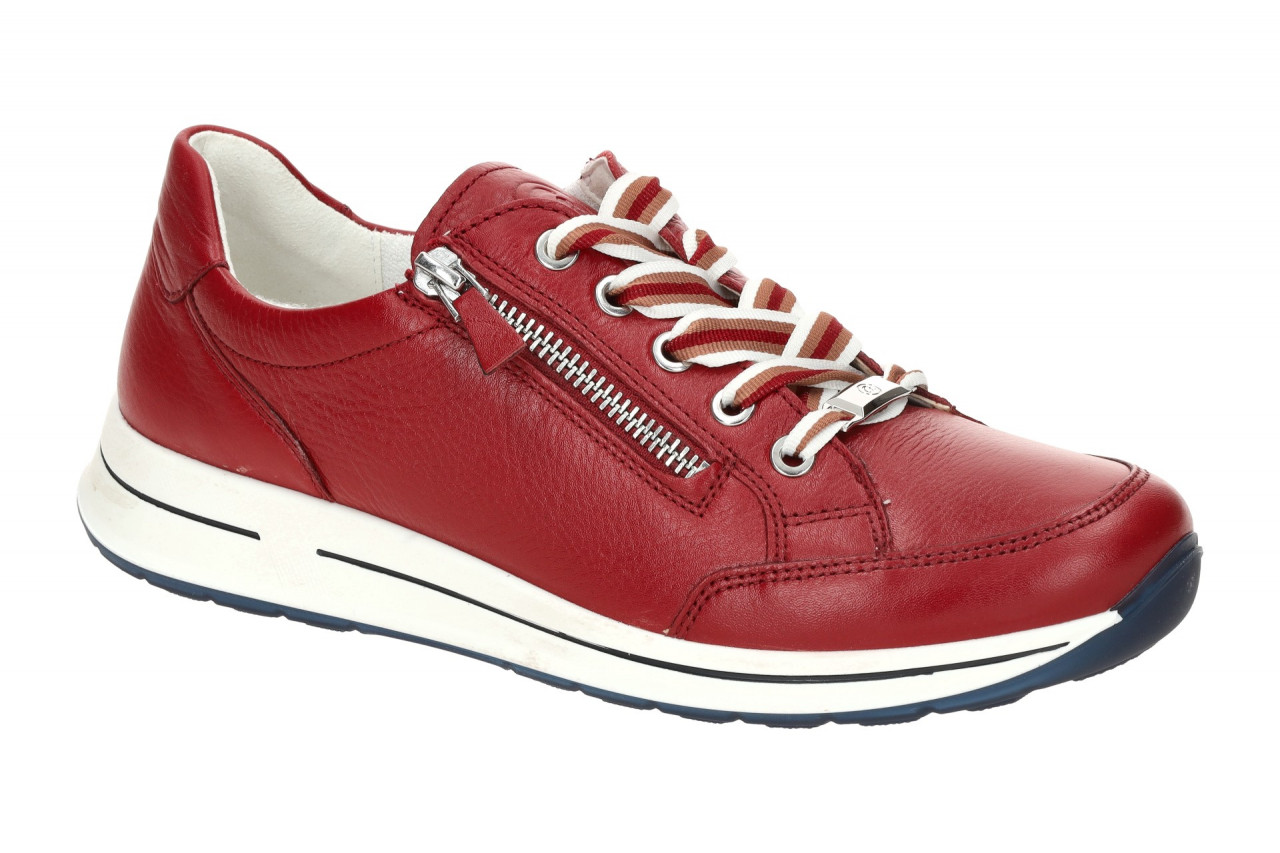 ara 12-54801 49 Damenschuhe OSAKA in Rot cherry - Bequeme Schn?r-Halbschuhe
