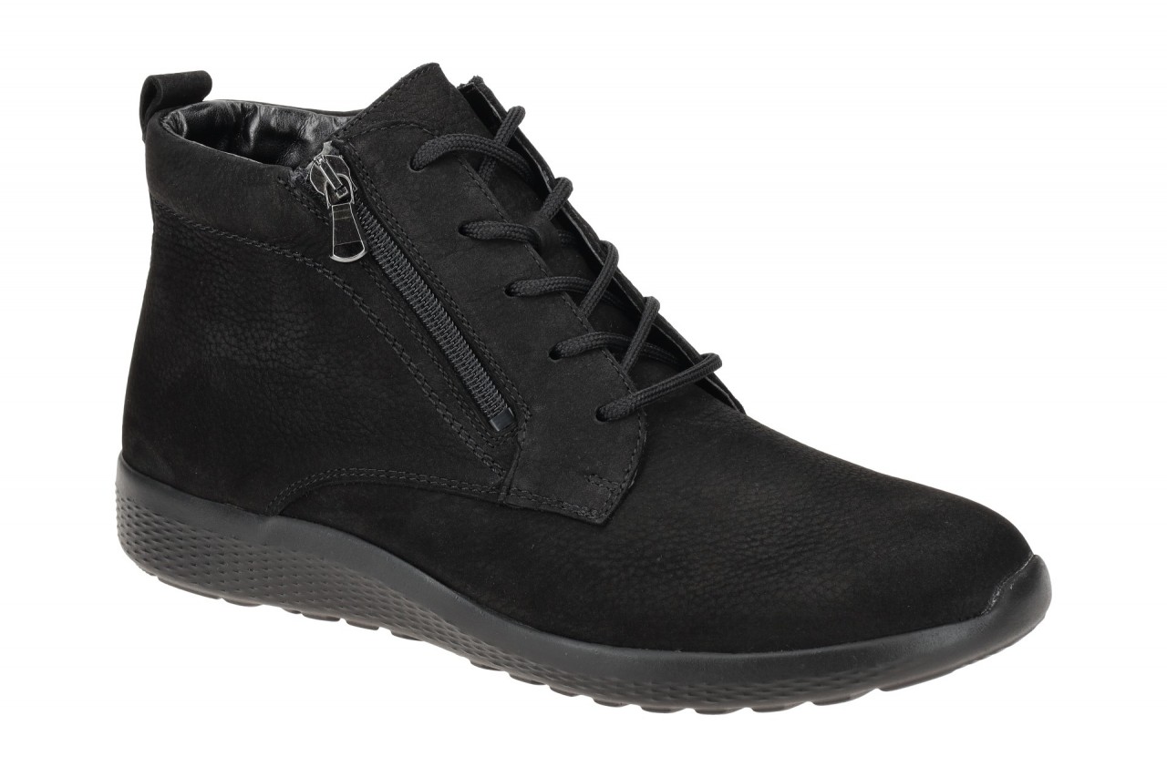 Waldl?ufer 634801 K-IRA Damen Stiefeletten schwarz (schwarz) bequem & leicht