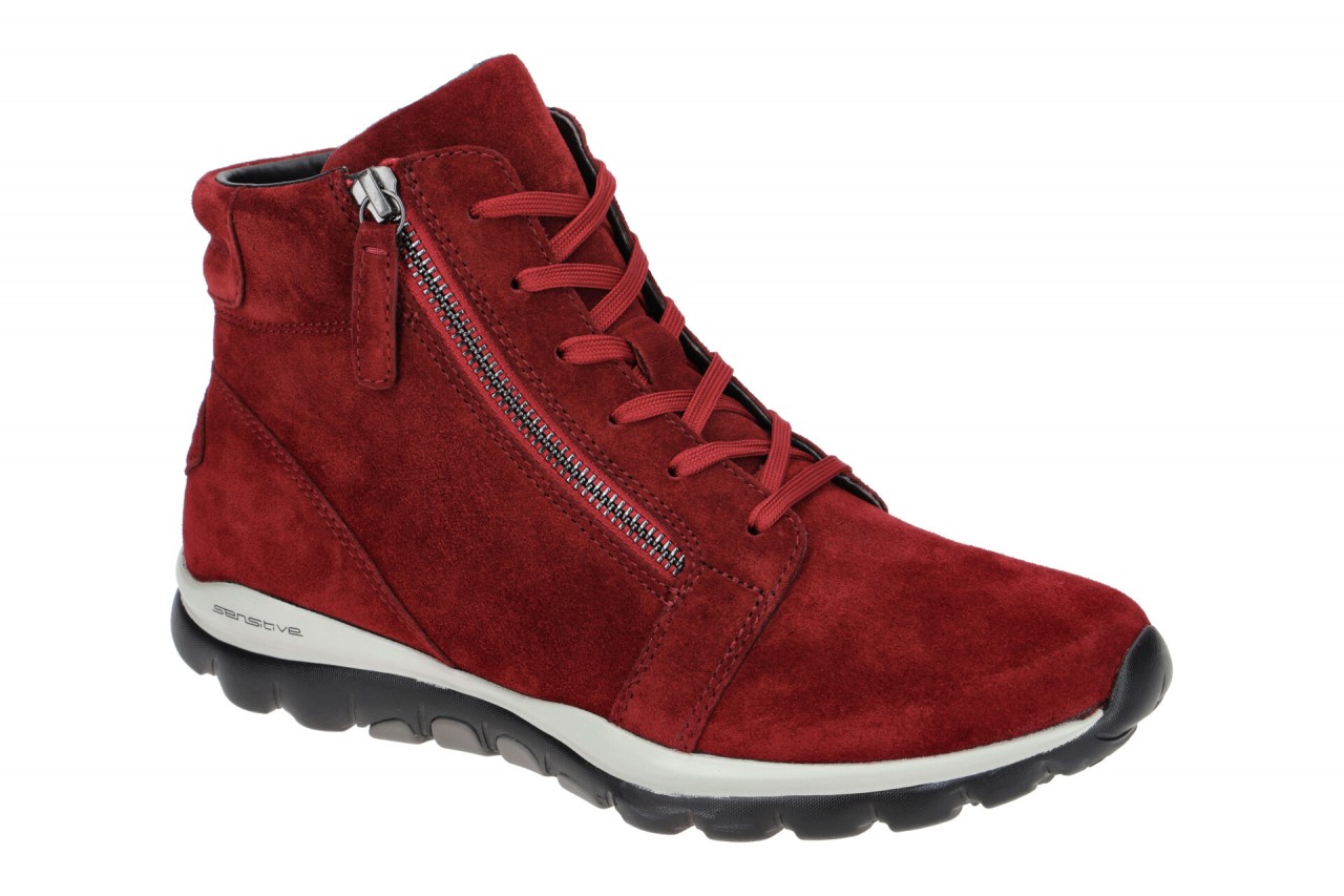 Gabor ROLLINGSOFT 76.868.38 rot - bequeme Stiefelette f?r Damen