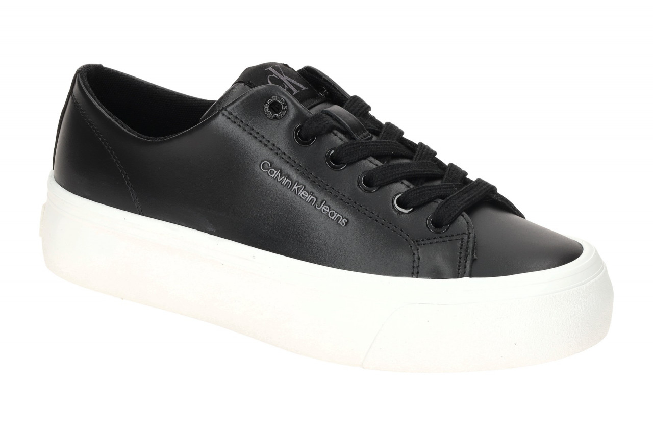 Calvin Klein VULC FLATFORM LOW YW01771 0GM schwarz - sportliche Halbschuhe f?...