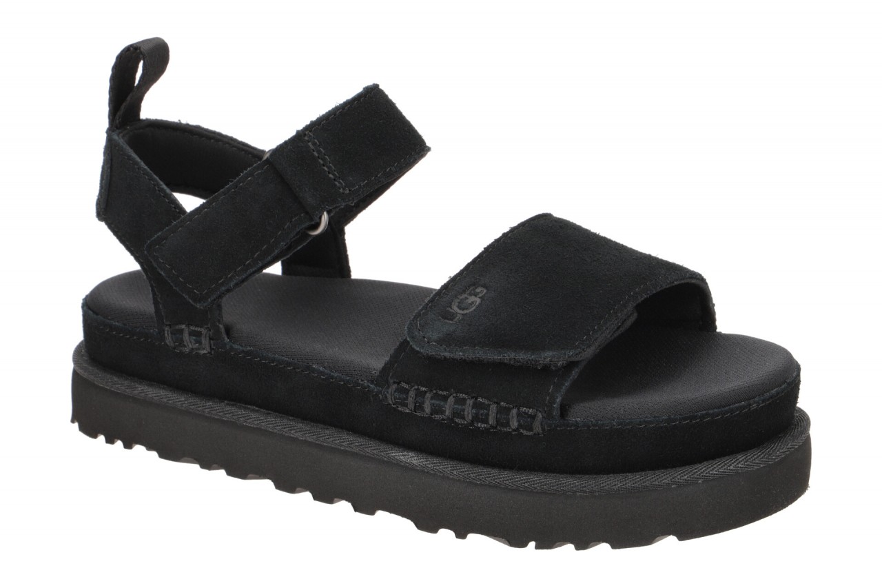 UGG GOLDENSTAR 1136783 BLK schwarz - Riemchen Sandale f?r Damen