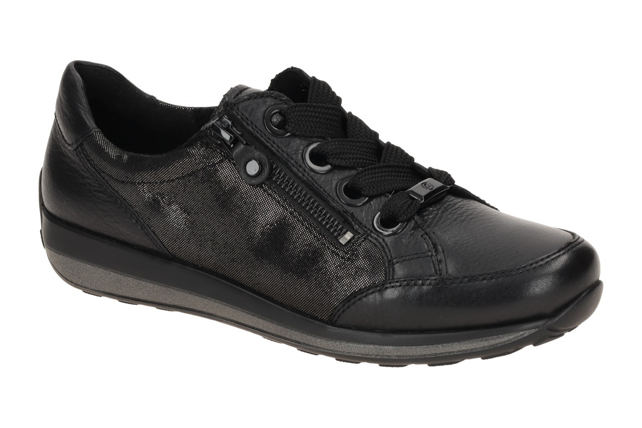 ara 12-44587 91 OSAKA-HIGHSOFT Damenschuhe Schwarz Glattleder Velourleder beq...
