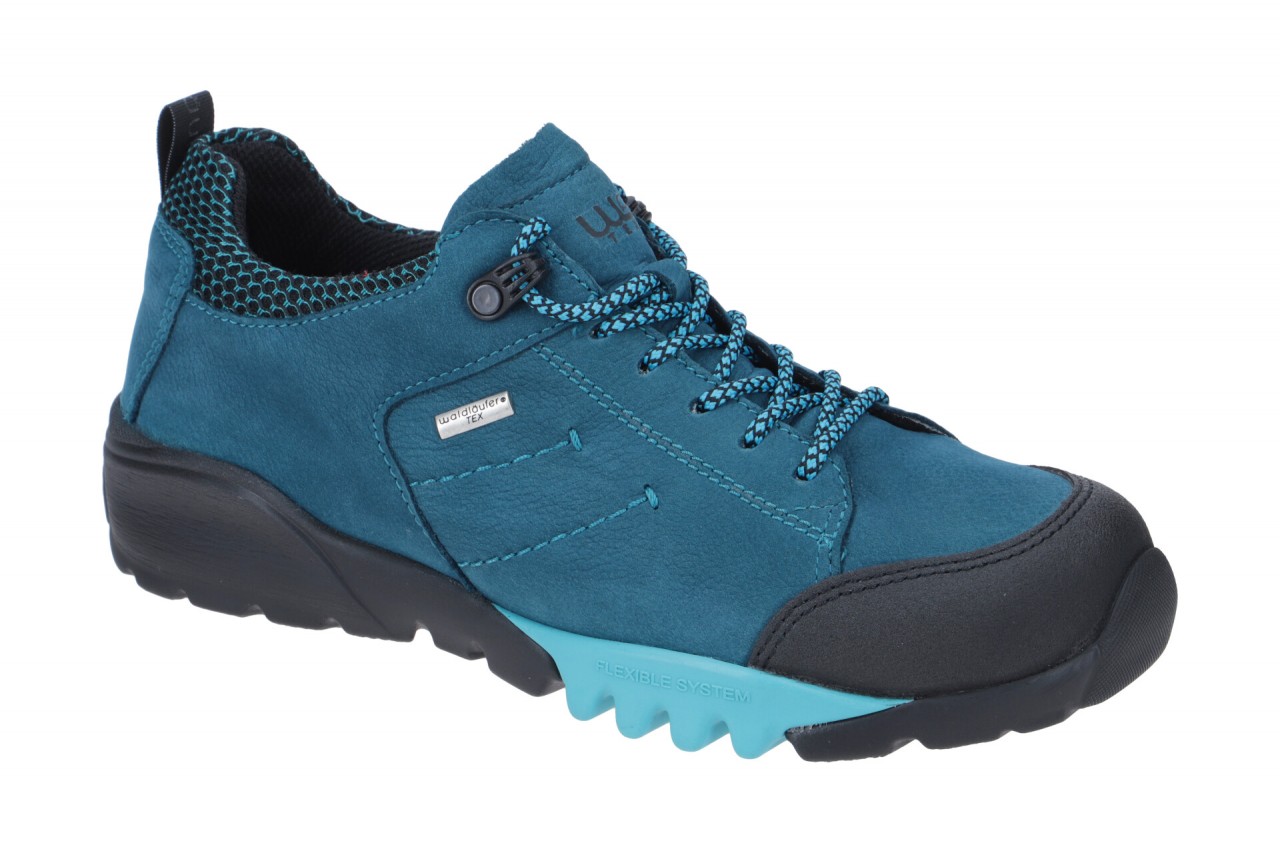Waldl?ufer 787952 Damenschuhe blau lago/t?rkis H-AMIATA Outdoor-Halbschuhe