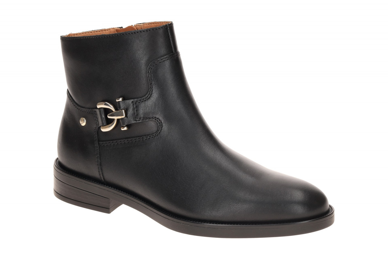 Pikolinos W3C-8911 black PUERTOLLANO Stiefeletten schwarz Echtleder Fu?bett