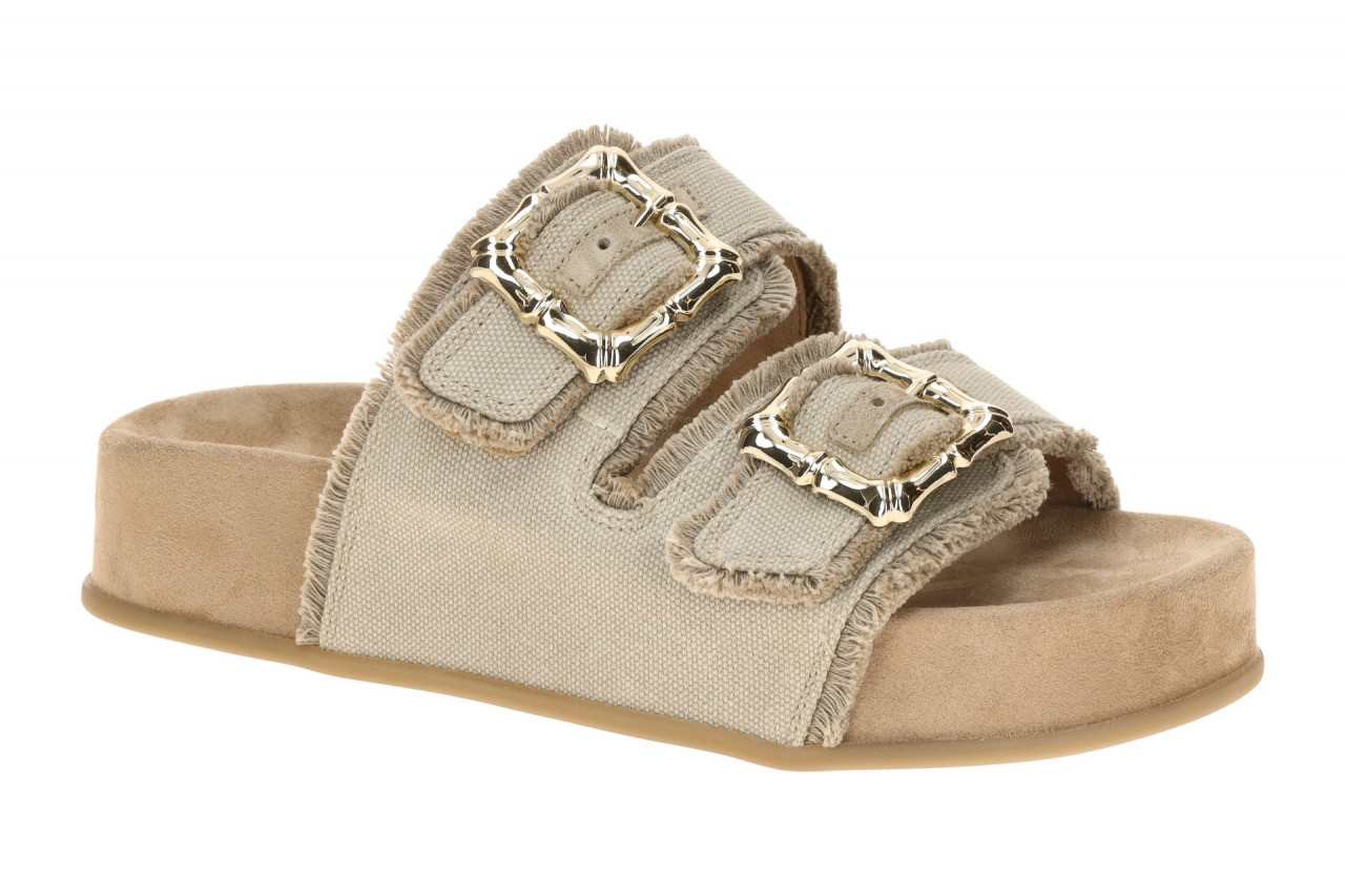 Paul Green 6221-009 grau - Pantolette f?r Damen