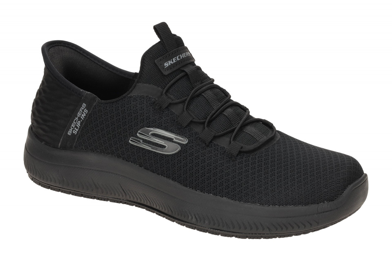Skechers SUMMITS SR 108144EC BBK schwarz - Slipper f?r Damen