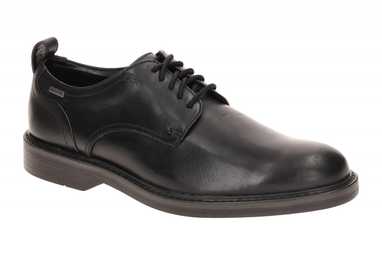 Clarks 26183253 7 Aldwin Lace GTX Herrenschuhe Schwarz GORE-TEX Echtleder