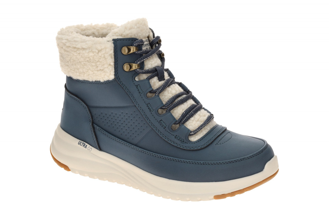 Skechers ON 144756 NVY dunkel-blau - sportliche Stiefelette f?r Damen