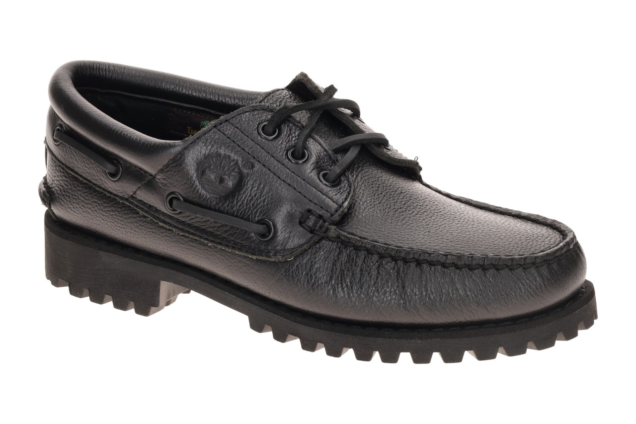 Timberland 0A2PDQ ANI Authentic Boat Shoe Schwarz Uni Herrenschuhe