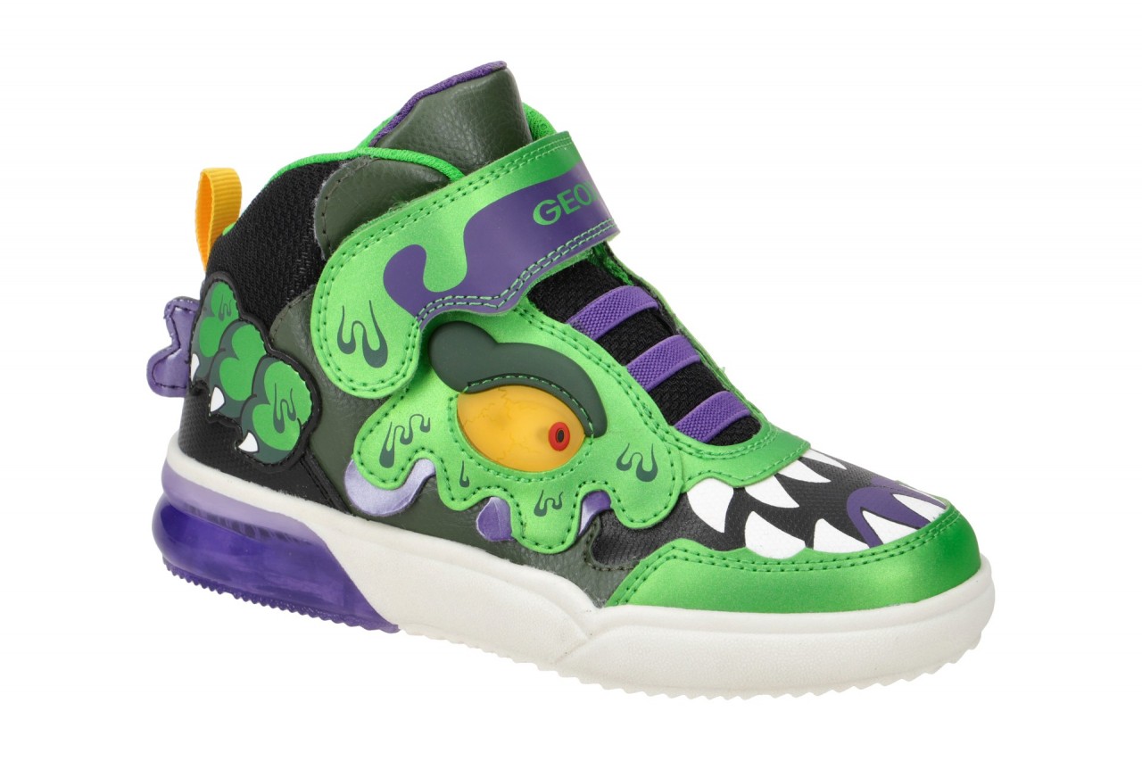 Geox GRAYJAY BOY J369YA 05011C3313 gr?n - Kinderschuhe Jungen