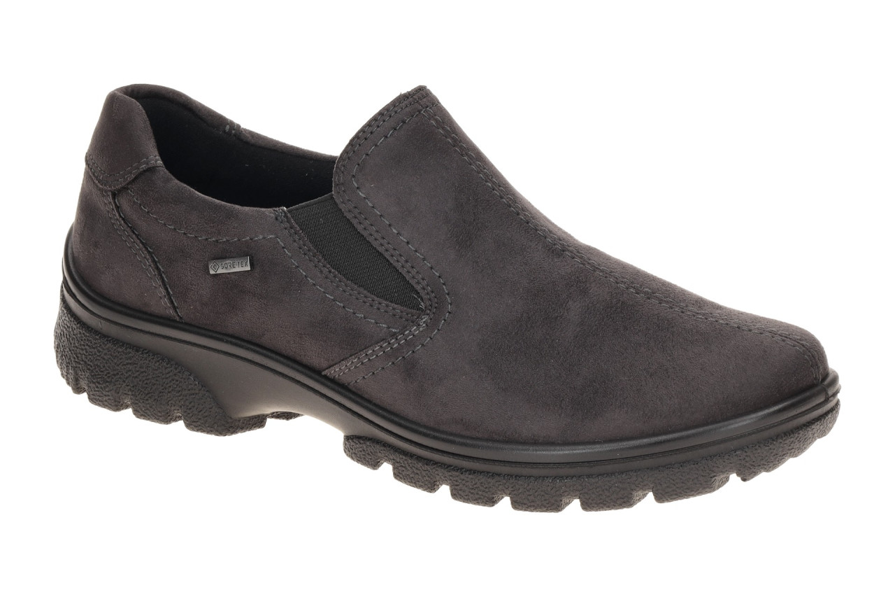 ara 12-49310 10 SAAS-FEE ST GTX Damen Slipper Grau wasserdicht bequem