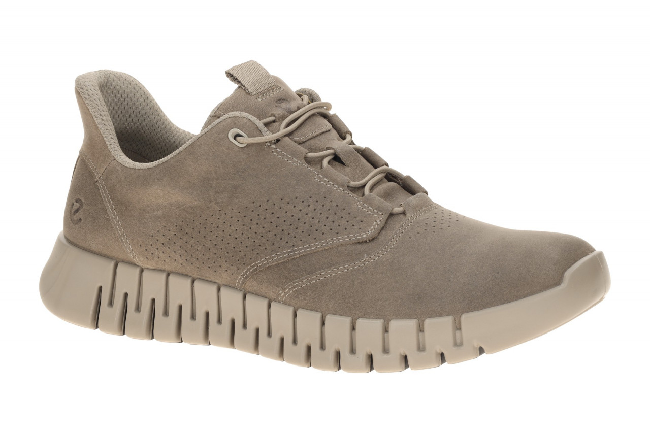 Ecco 52530402459 Herren Slipper - Halbschuhe Braun Moon Rock Dual-Fit Fu?bett