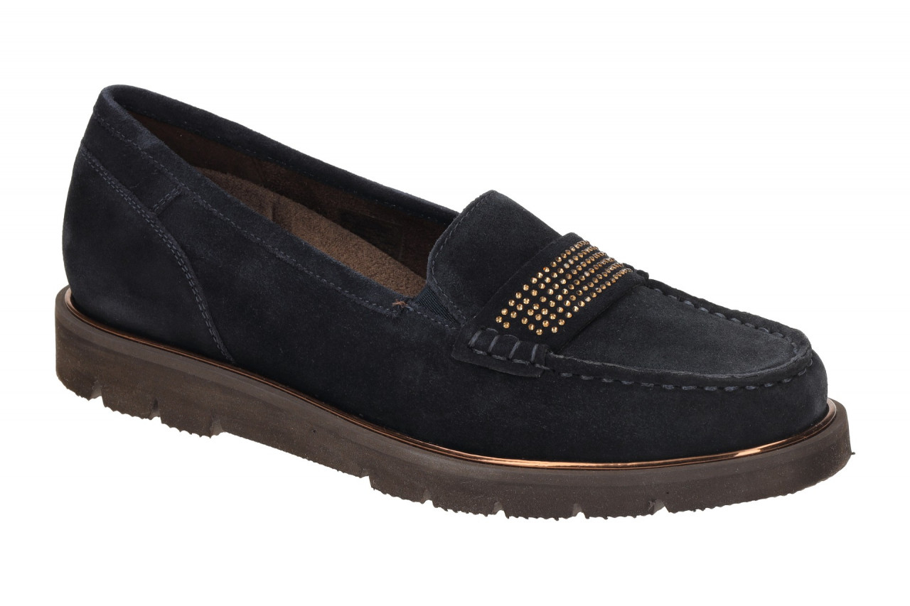 ara 12-34803 02 DALLAS 2.0 Damen Slipper Halbschuhe Leder blau bequem flexibel