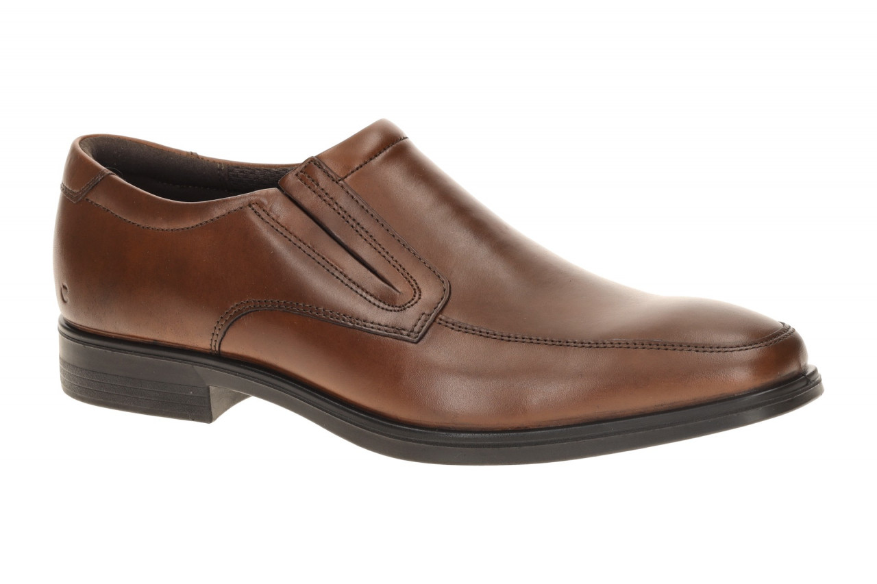 Ecco 62194401014 MELBOURNE Slip On Braun Mink Echtleder Herrenschuhe