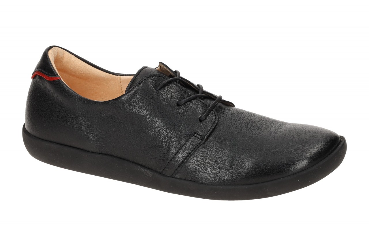 Think 947 Natur Damen Schn?r-Halbschuhe Schwarz/Kombi mit Wechselfu?bett