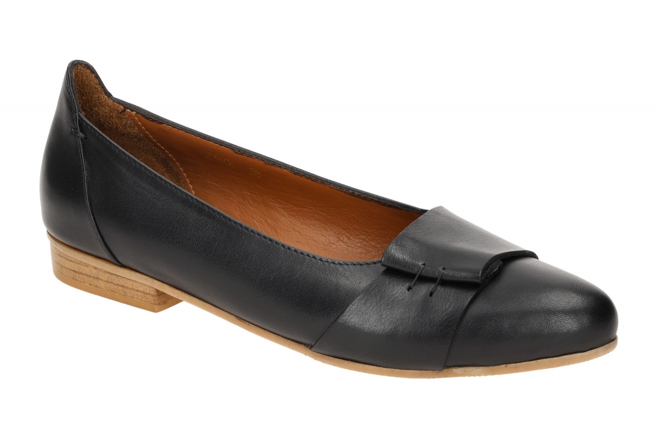 Everybody 23606F2399 001-black Damenschuhe BORIA Mary Jane Schwarz Echtleder ...