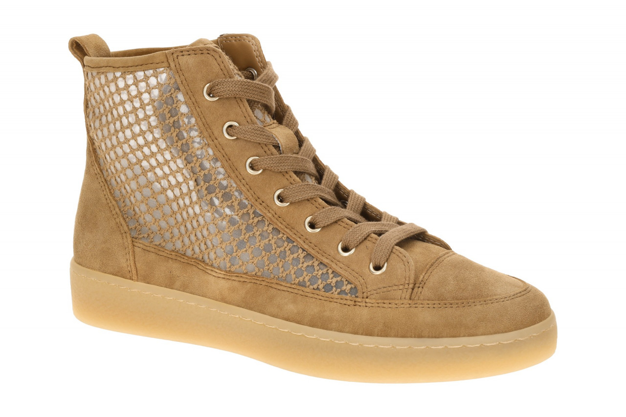 Gabor 83.141.48 hell-braun - Mid Cut Sneakers f?r Damen