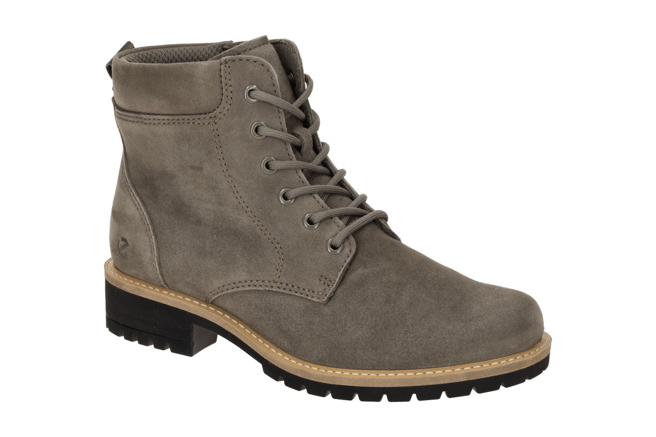 Ecco 20221305559 Damen Stiefeletten ELAINA - dark clay, elegant, Blockabsatz