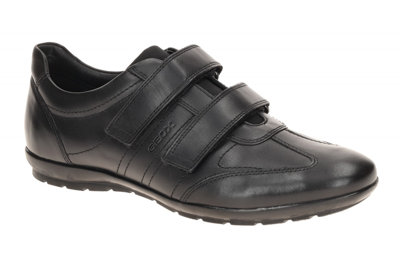 Geox Herrenschuhe U74A5D SYMBOL in Schwarz, wasserdicht & atmungsaktiv
