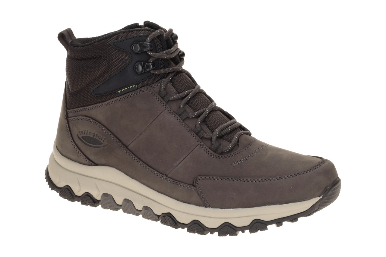 Pius Gabor 0801.01.02 ROLLINGSOFT GTX Herrenstiefelette Grau Pepper Receptor ...