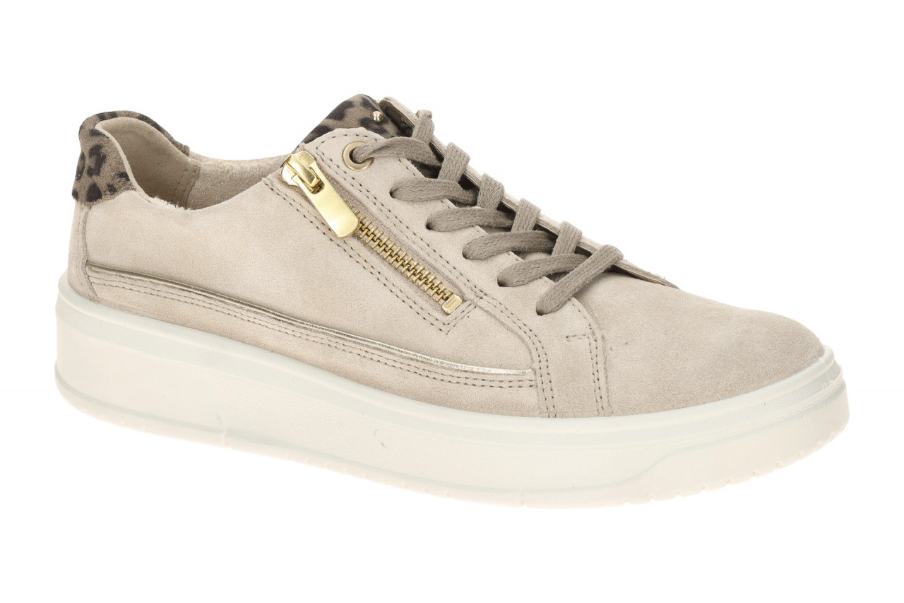 Legero 2-000434-4100 Beige Damenschuhe REJOISE Velour Leo Metallic