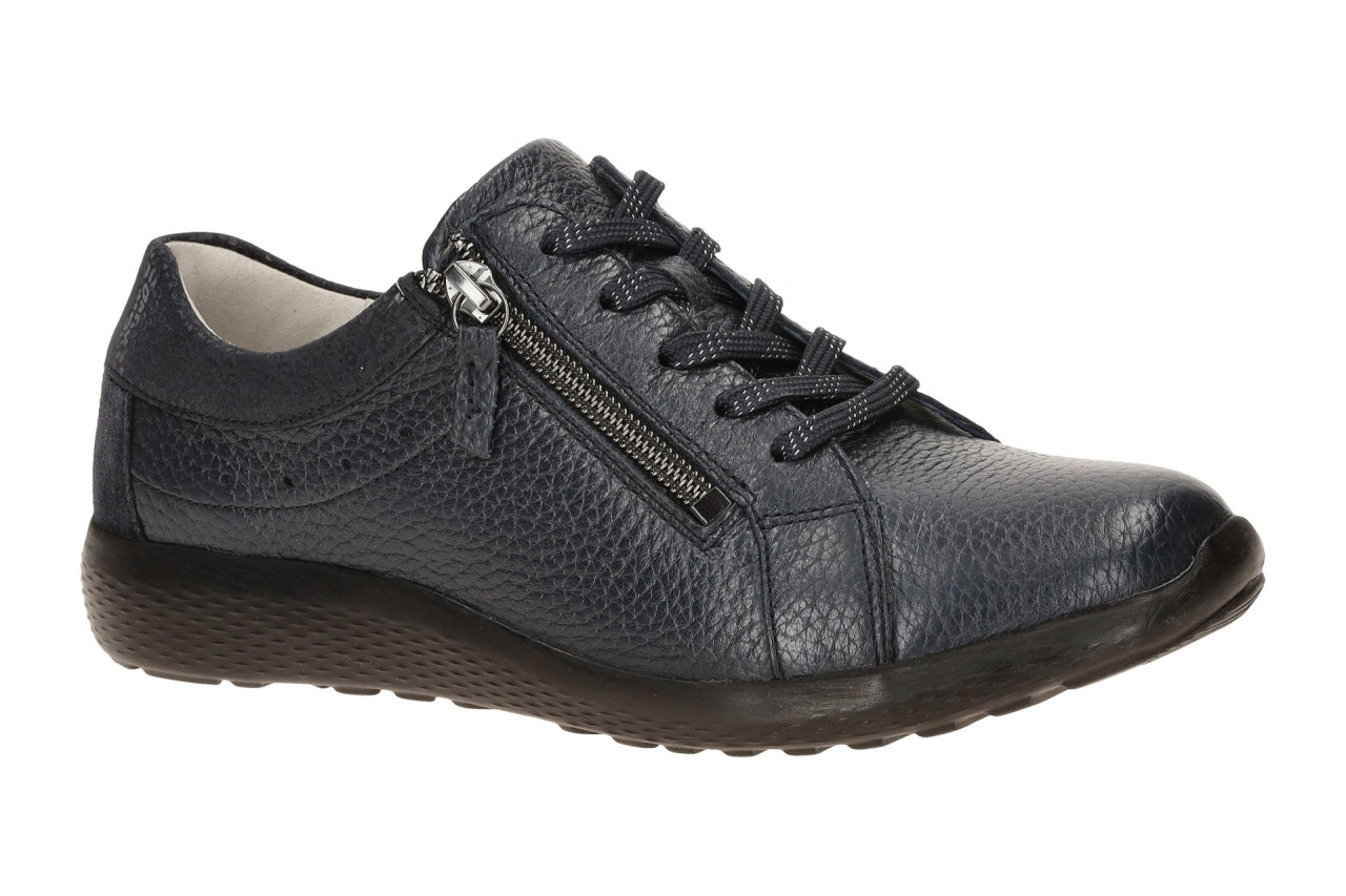 Waldl?ufer 634002 K-IRA Damenschuhe Blau Notte Echtleder Komfort Fu?bett