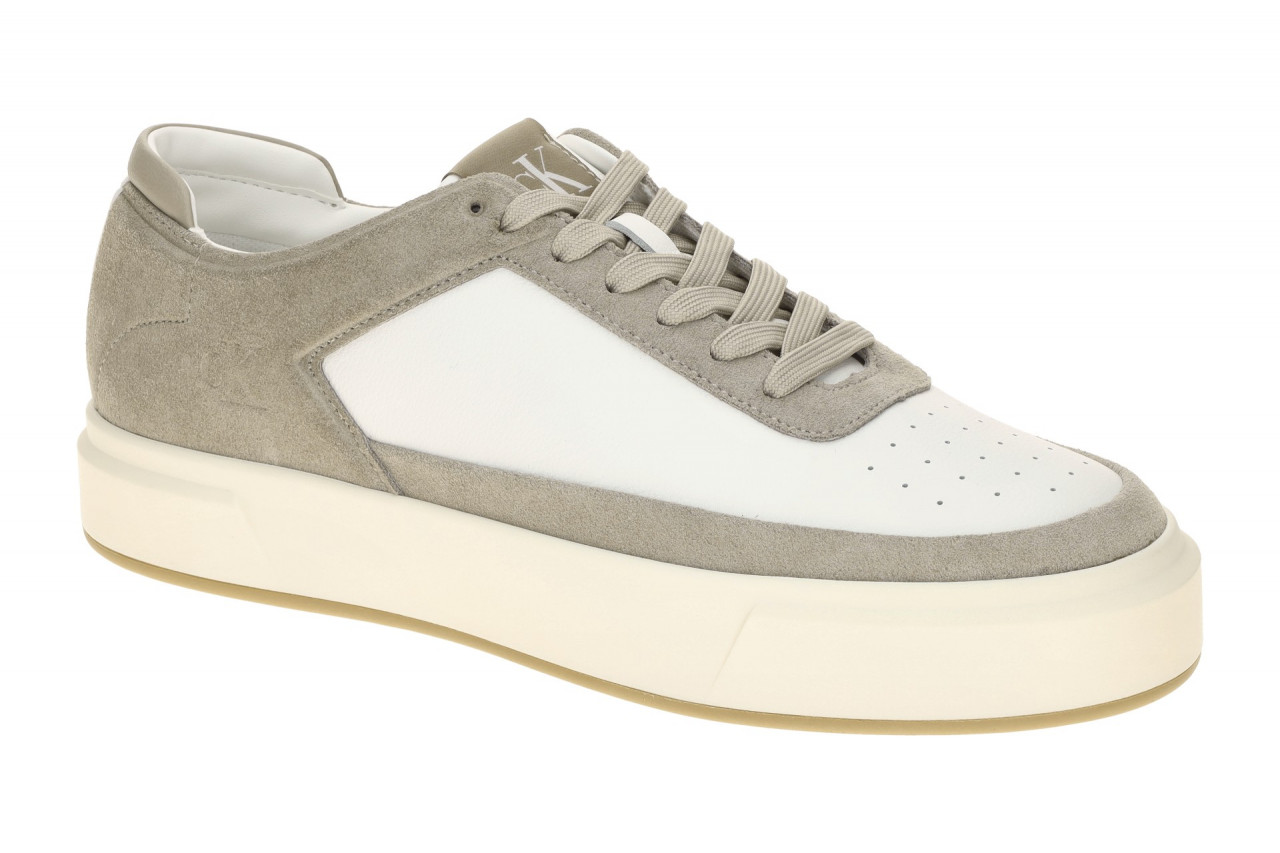 Calvin Klein BASKET CUPSOLE YM01354 0K6 wei? - sportliche Halbschuhe f?r Herren