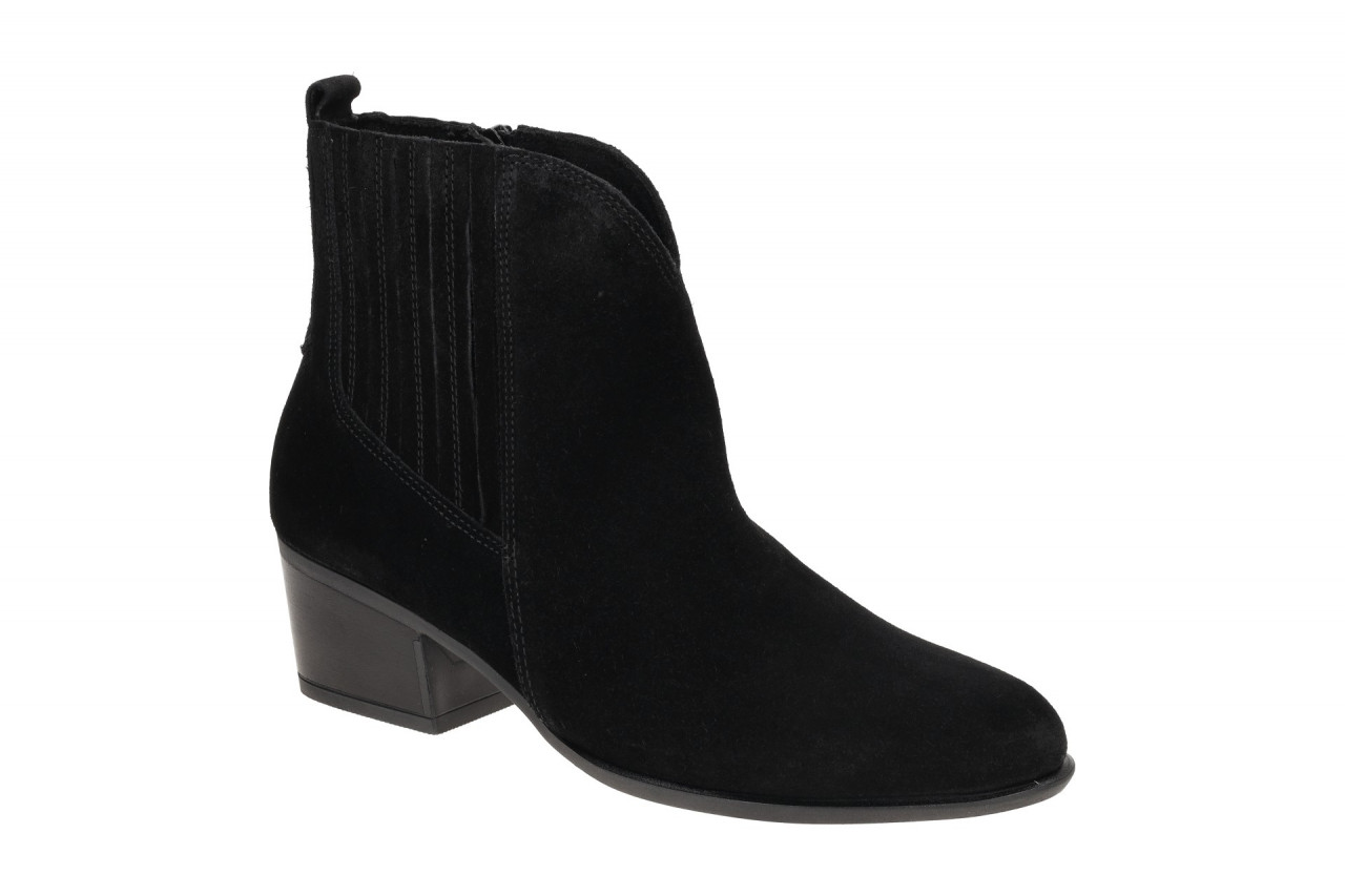 Gabor 76.682.47 schwarz - Damen Stiefeletten - Western Stiefelette