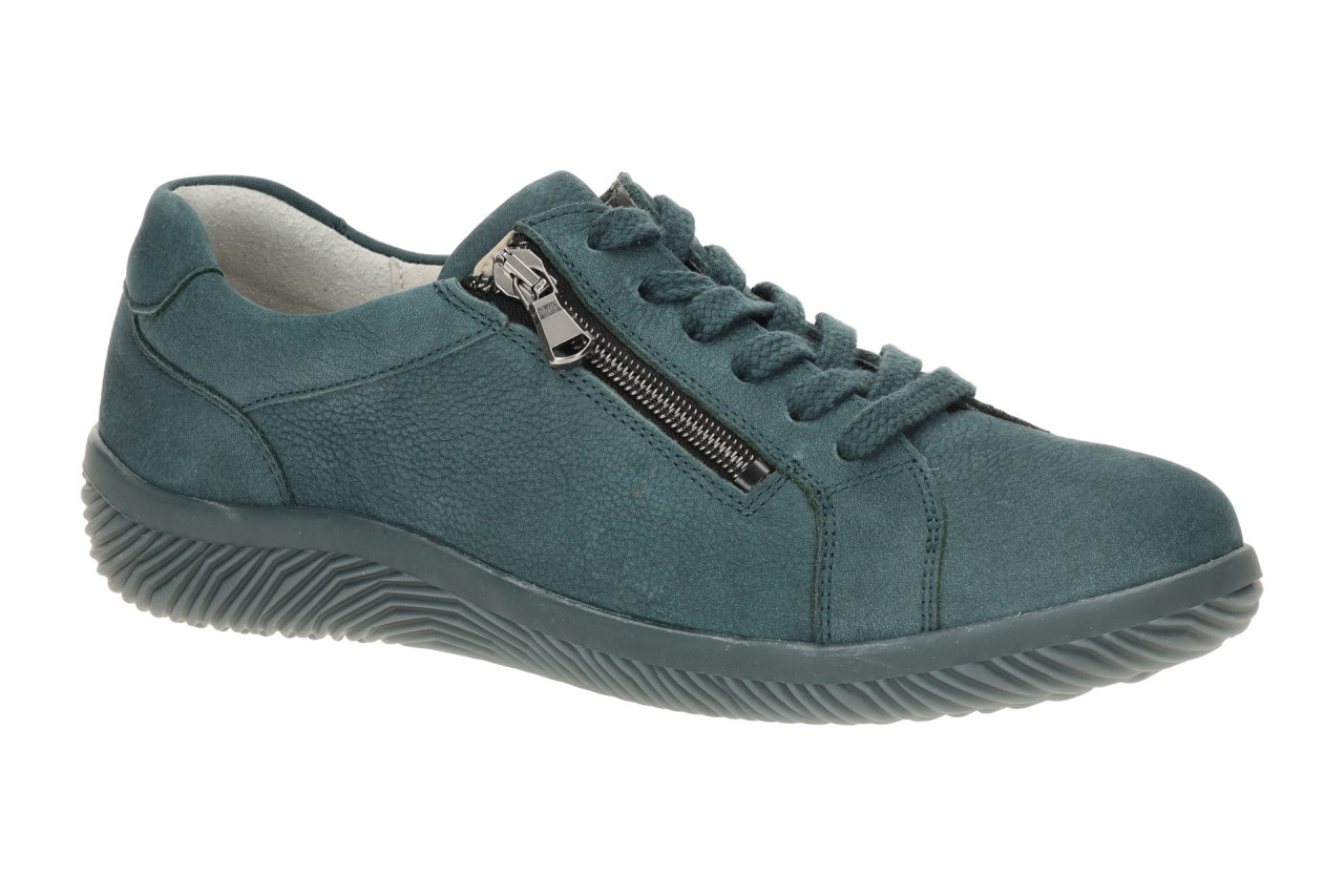 Waldl?ufer 609001 K-ROYA Damenschuhe blau-petrol bequeme Halbschuhe