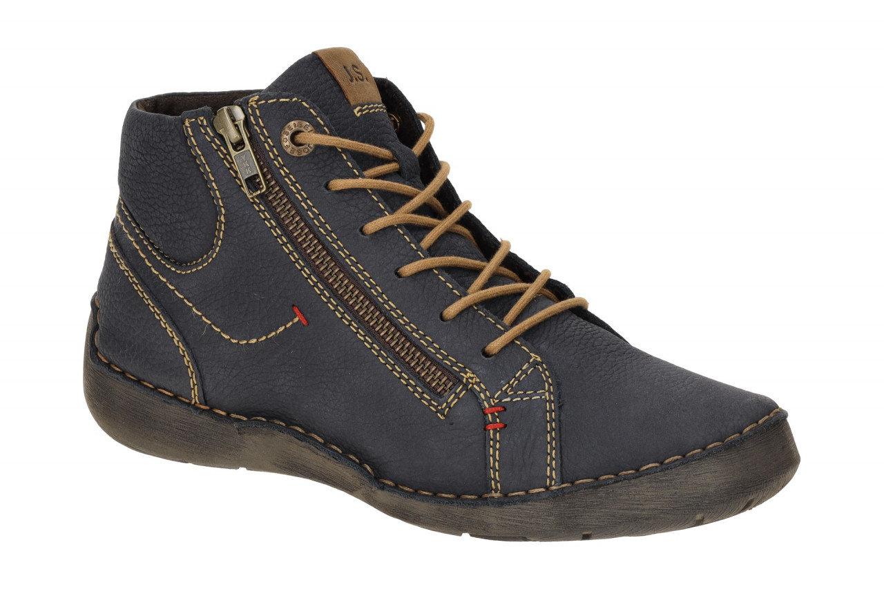 Josef Seibel Damen-Stiefeletten 59667 MI796 530 FERGEY 67 Ocean Blau - bequem...