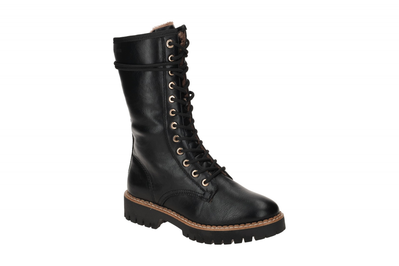S. Oliver Winterstiefelette 26221 Schwarz Damen Stiefel Warmfutter Soft Foam