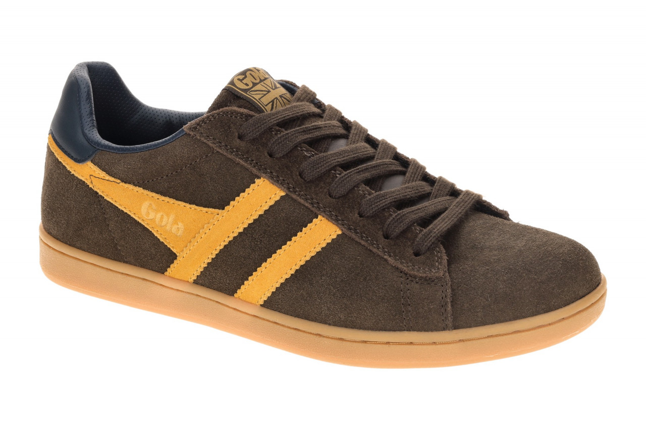Gola EQUIPE II SUEDE CMB387TY dunkel-braun - Sneakers f?r Herren