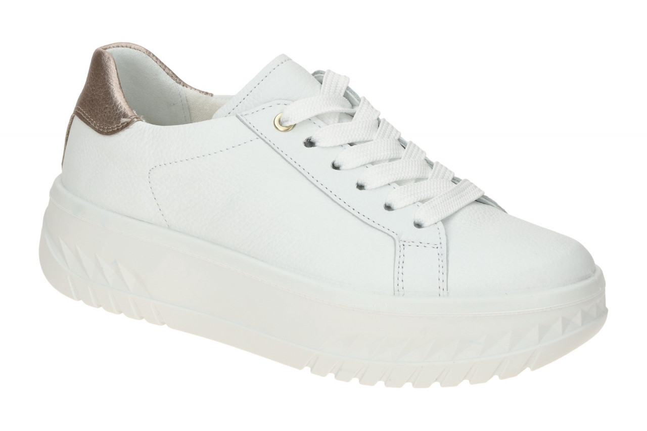 ara 12-46707 14 Damenschuhe wei? beige metallic High Soft Fu?bett extra leicht