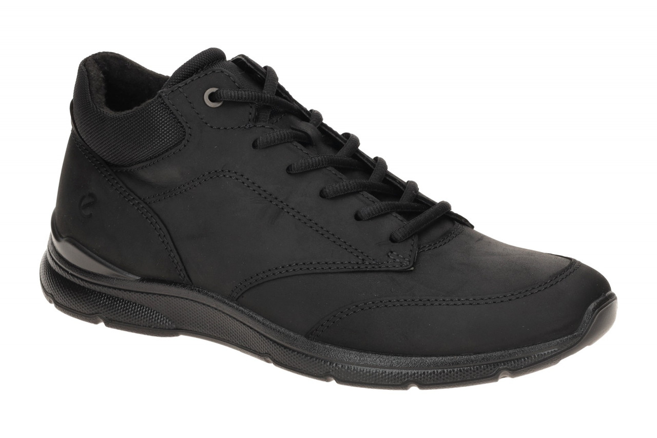 Ecco 51175402001 Herrenschuhe schwarz - bequeme Schn?r Halbschuhe