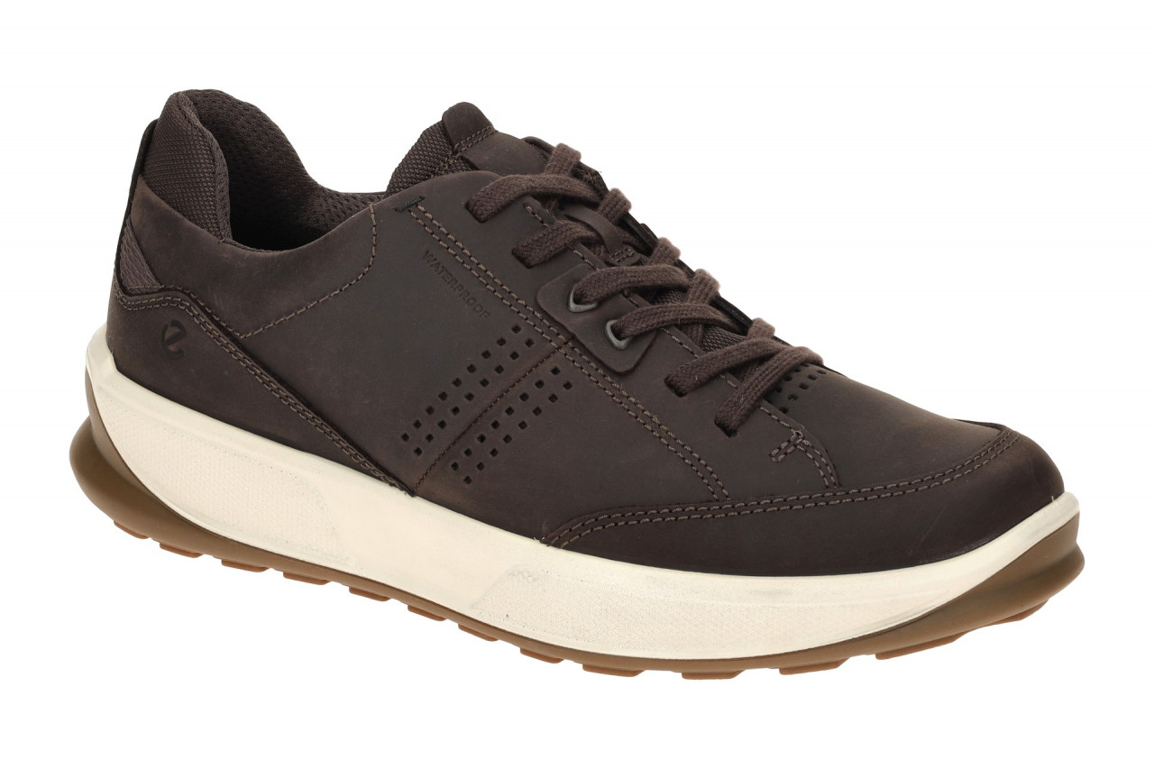 Ecco 52280451869 BYWAY 2.0 WP Herren sportliche Halbschuhe Schn?rschuhe Braun...