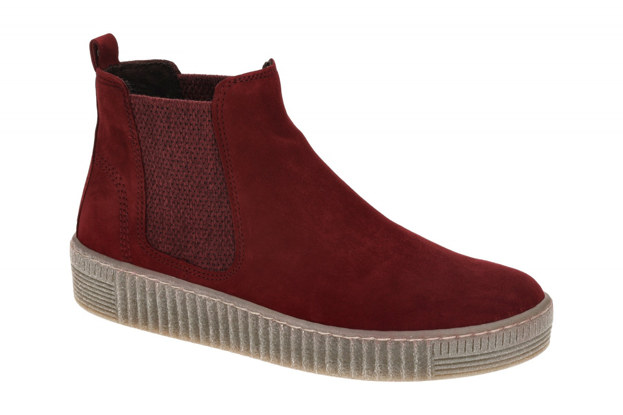 Gabor 73.731.15 rot - bequeme Stiefelette f?r Damen