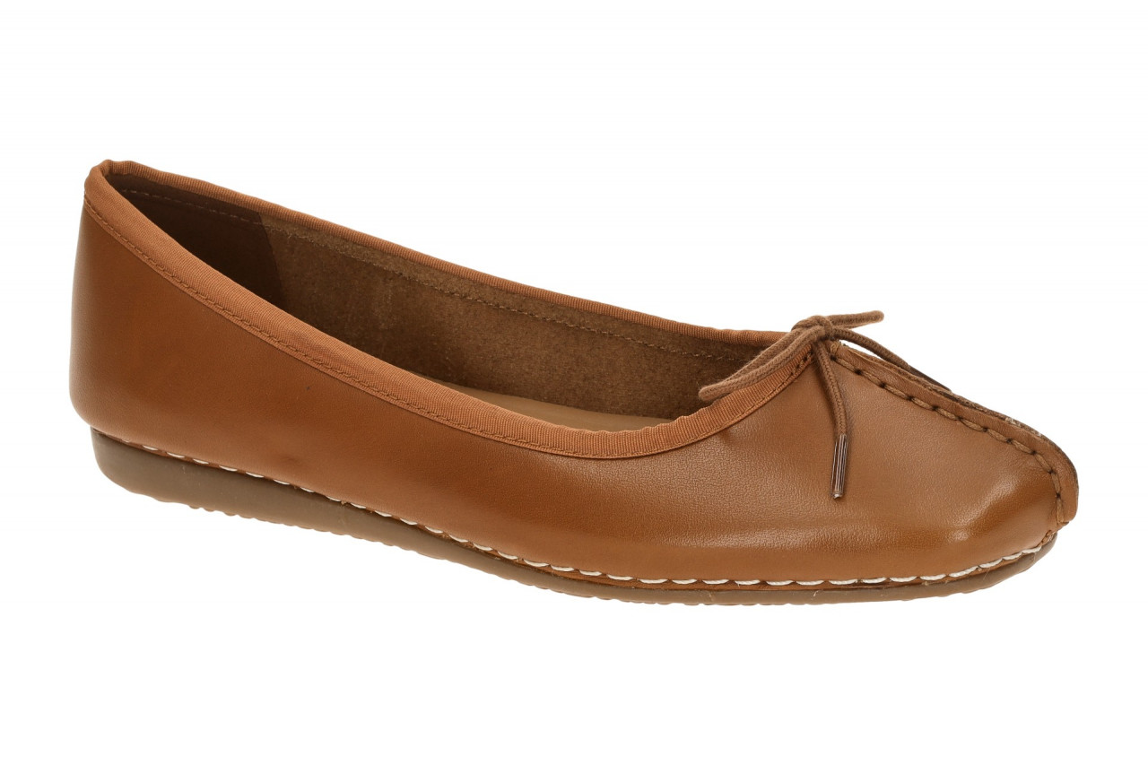 Clarks FRECKLE ICE 20352930 4 braun - Ballerina - Halbschuhe - Slipper f?r Damen