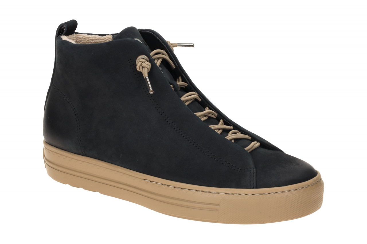 Paul Green 5283-09 dunkel-blau - Mid Cut Sneakers f?r Damen